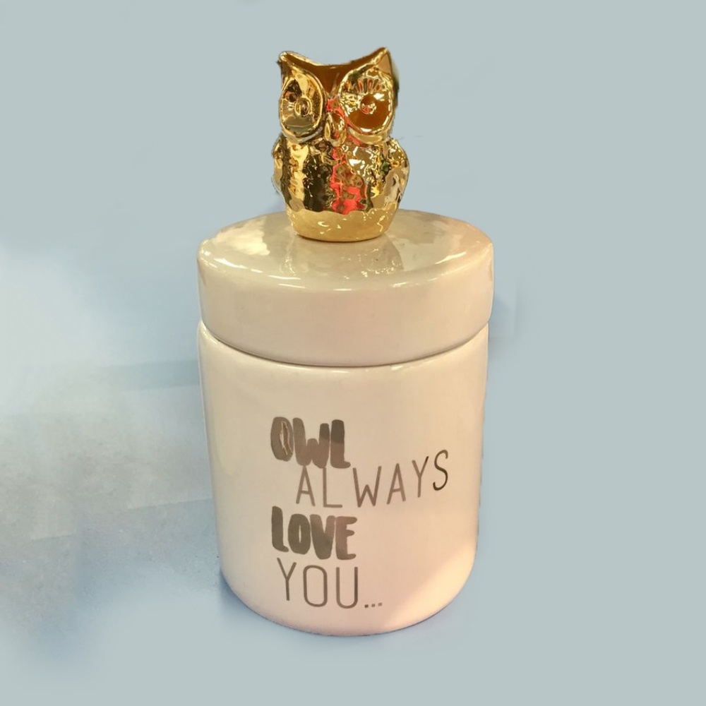 NEW Jewelry or make up organizer elephant and owl - Picture 3 of 3